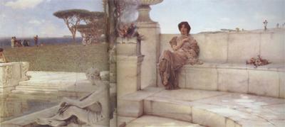 Alma-Tadema, Sir Lawrence The Voice of Spring (mk23) oil painting picture